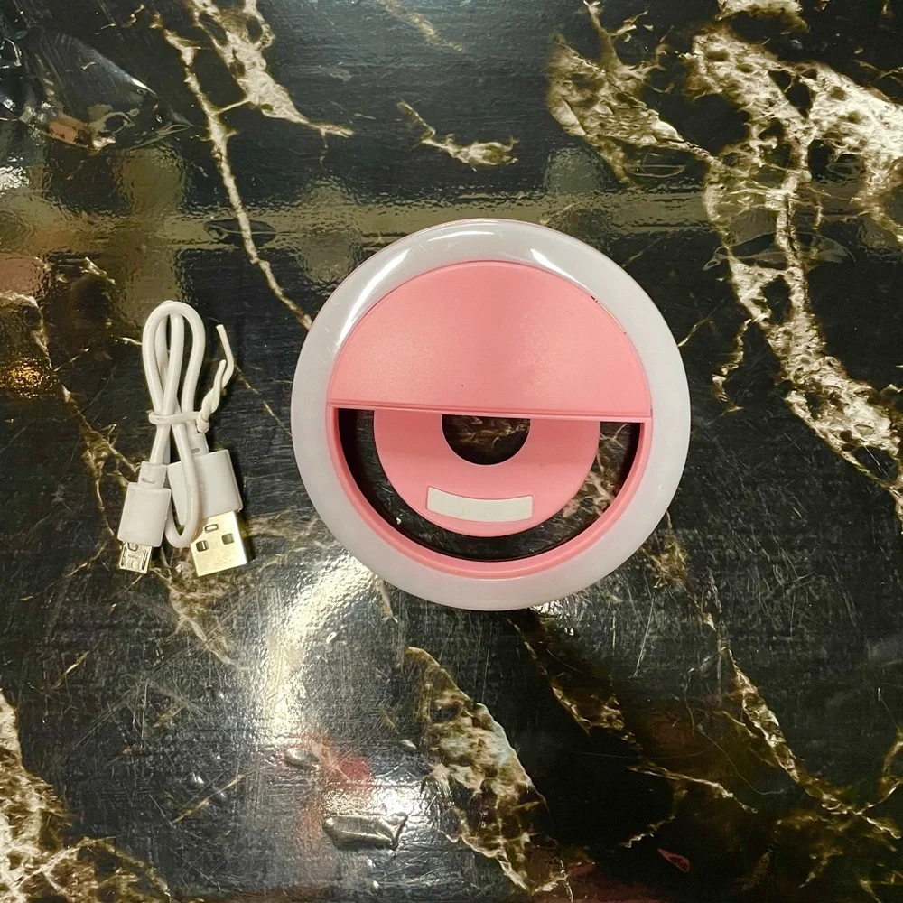 Ring light clip on for phone